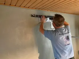 Montage af varmepumpe